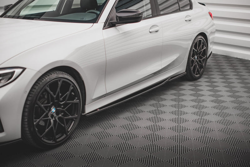 Maxton sideskørter til BMW 3 G20 / G21 – blank sort – billede 1 af 5
