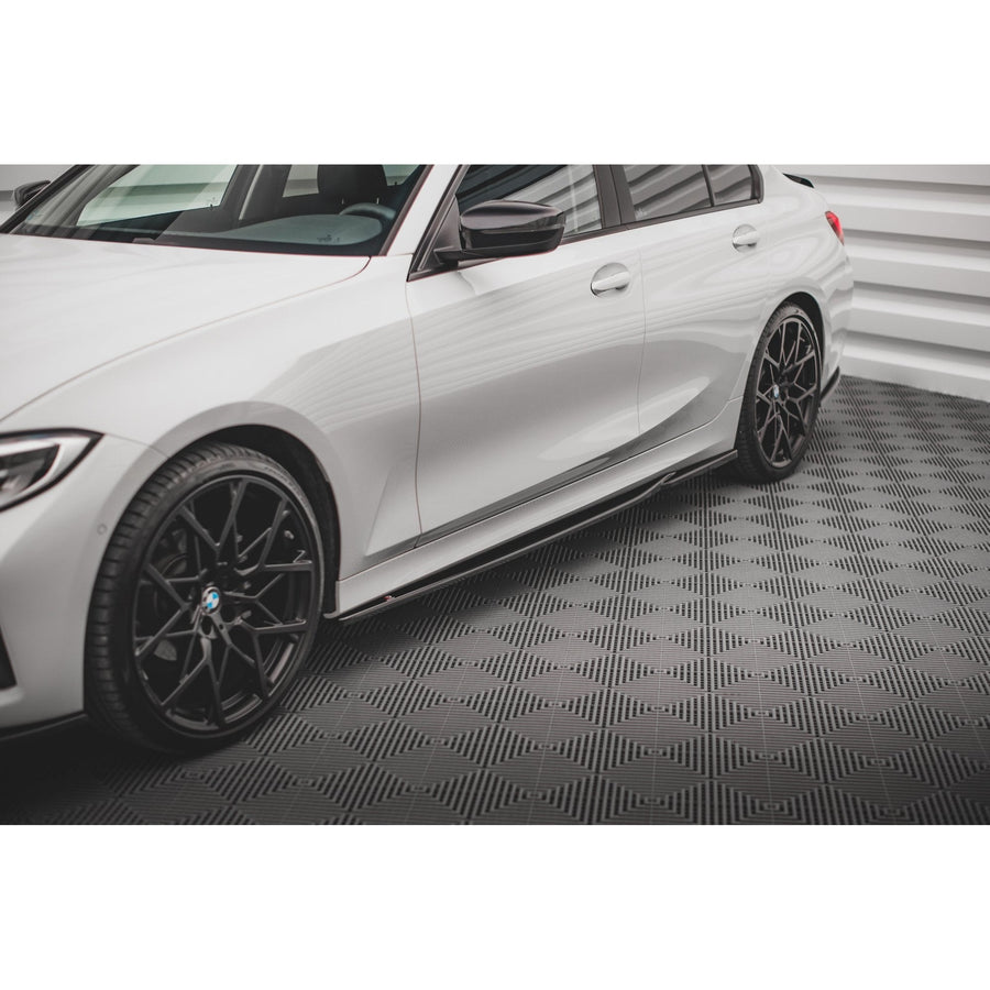 Maxton sideskørter til BMW 3 G20 / G21 – blank sort – billede 1 af 5