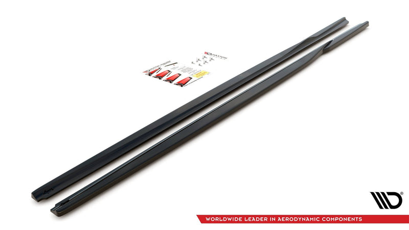 Maxton sideskørter til BMW 3 G20 / G21 – blank sort – billede 4 af 5