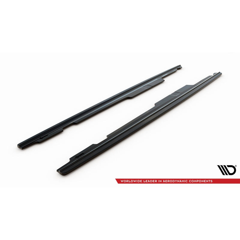 Maxton sideskørter til BMW 3 M-Pack Sedan / Touring E90 / E91 – blank sort – billede 5 af 5