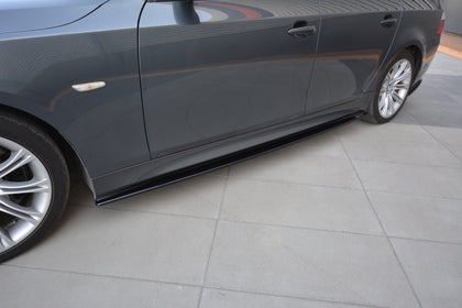 Maxton sideskørter til BMW 5 E60/61 M-PACK – blank sort – billede 1 af 7