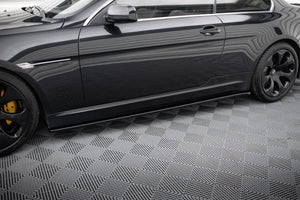 Maxton sideskørter til BMW 6 Coupe E63 / Cabrio E64 – blank sort – billede 1 af 5