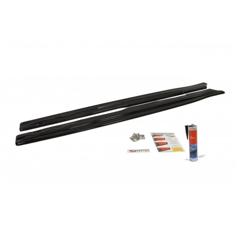 Maxton sideskørter til BMW 6 Gran Coupé M-Pack F06 – blank sort – billede 5 af 6