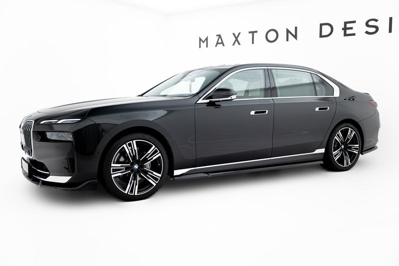 Maxton sideskørter til BMW 7 G70 – blank sort – billede 2 af 6