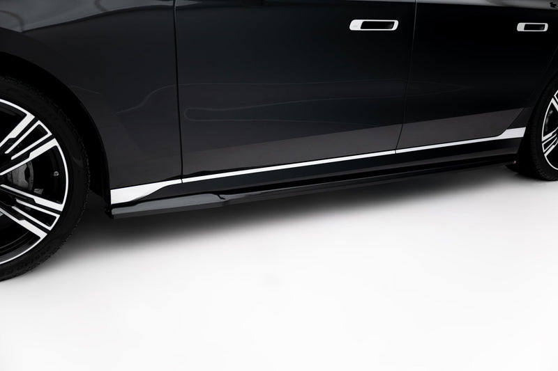Maxton sideskørter til BMW 7 G70 – blank sort – billede 1 af 6