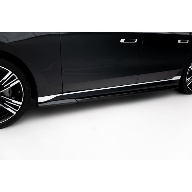 Maxton sideskørter til BMW 7 G70 – blank sort – billede 1 af 6