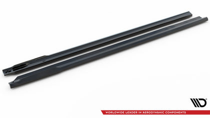 Maxton sideskørter til BMW 7 G70 – blank sort – billede 4 af 6