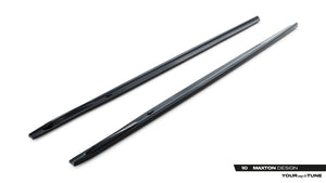Maxton sideskørter til BMW 7 M-Pack G11 – blank sort – billede 4 af 5
