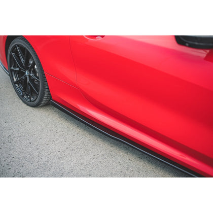 Maxton sideskørter til BMW 8 Coupe M-Pack G15 / M8 F92 – blank sort – billede 3 af 6