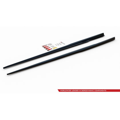 Maxton sideskørter til BMW 8 Coupe M-Pack G15 / M8 F92 – blank sort – billede 5 af 6