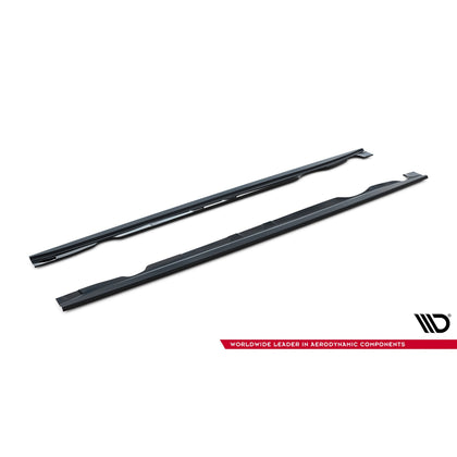 Maxton sideskørter til BMW M3 E92 / Cabrio E93 – blank sort – billede 4 af 5