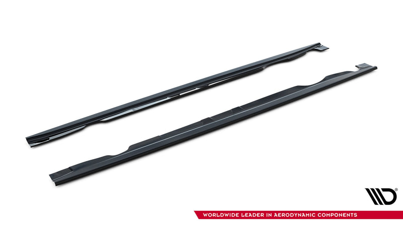 Maxton sideskørter til BMW M3 E92 / Cabrio E93 – blank sort – billede 4 af 5