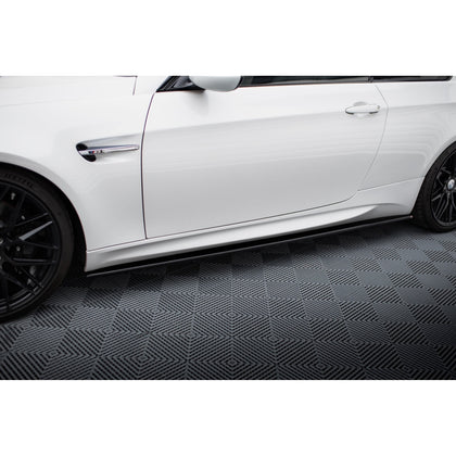 Maxton sideskørter til BMW M3 E92 / Cabrio E93 – blank sort – billede 1 af 5