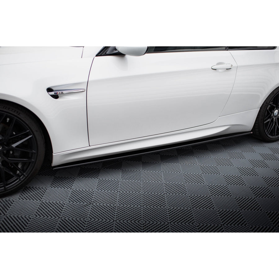 Maxton sideskørter til BMW M3 E92 / Cabrio E93 – blank sort – billede 1 af 5