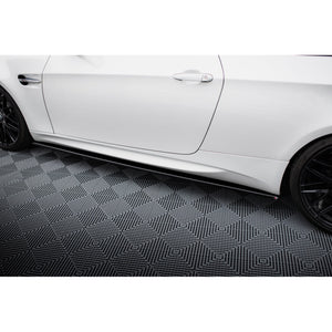 Maxton sideskørter til BMW M3 E92 / Cabrio E93 – blank sort – billede 3 af 5