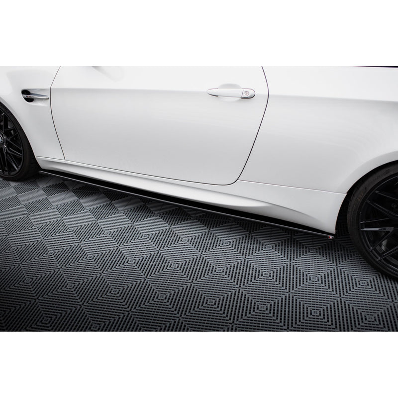 Maxton sideskørter til BMW M3 E92 / Cabrio E93 – blank sort – billede 3 af 5
