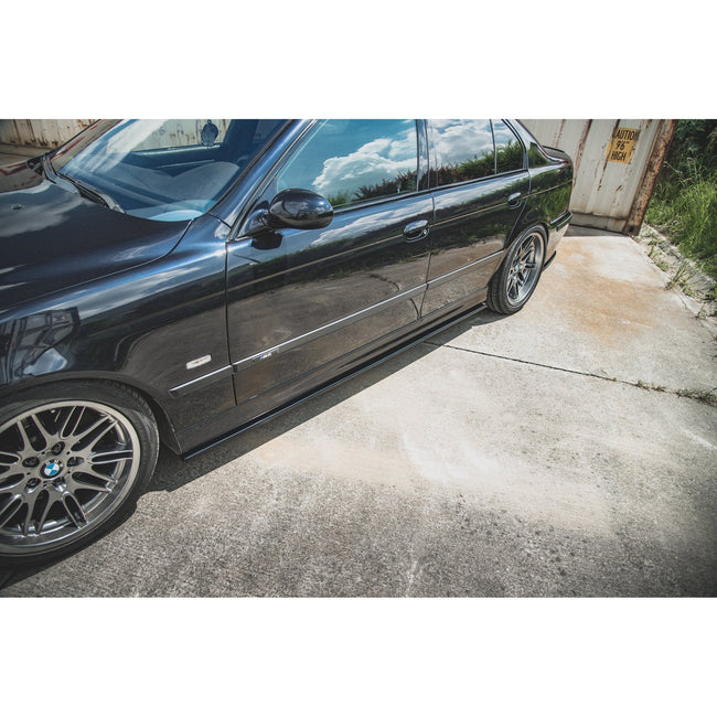 Maxton sideskørter til BMW M5 / 5 M-Pack E39 – blank sort – billede 1 af 8
