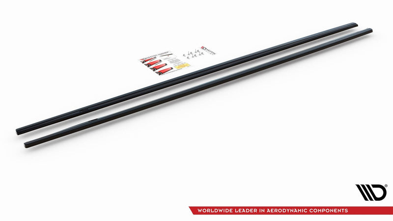 Maxton sideskørter til BMW M5 / 5 M-Pack E39 – blank sort – billede 6 af 8