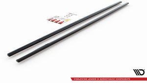 Maxton sideskørter til BMW M5 / 5 M-Pack E39 – blank sort – billede 7 af 8