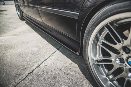 Maxton sideskørter til BMW M5 / 5 M-Pack E39 – blank sort – billede 4 af 8