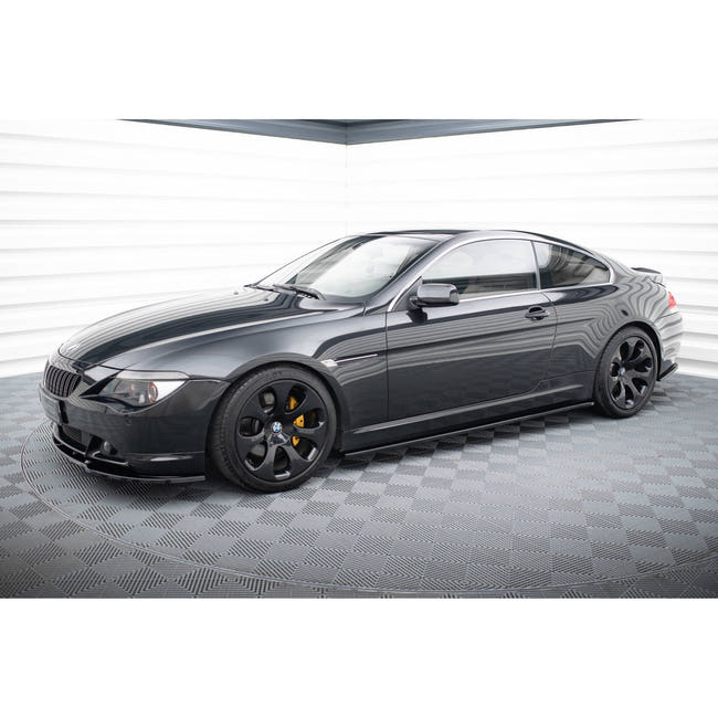 Maxton sideskørter til BMW M6 E63 – blank sort – billede 2 af 5