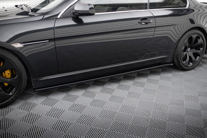 Maxton sideskørter til BMW M6 E63 – blank sort – billede 1 af 5
