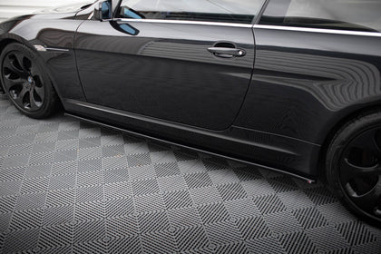 Maxton sideskørter til BMW M6 E63 – blank sort – billede 3 af 5