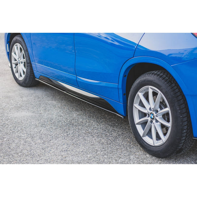 Maxton sideskørter til BMW X2 F39 M-Pack – blank sort – billede 2 af 6