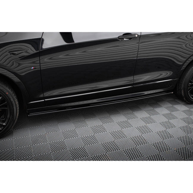 Maxton sideskørter til BMW X4 M-Pack F26 – blank sort – billede 1 af 6