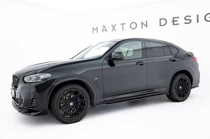 Maxton sideskørter til BMW X4 M-Pack G02 Facelift – blank sort – billede 2 af 6