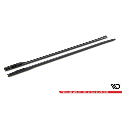 Maxton sideskørter til BMW X4 M-Pack G02 Facelift – blank sort – billede 4 af 6