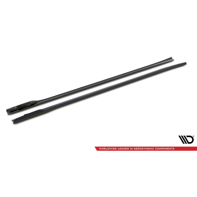 Maxton sideskørter til BMW X4 M-Pack G02 Facelift – blank sort – billede 4 af 6