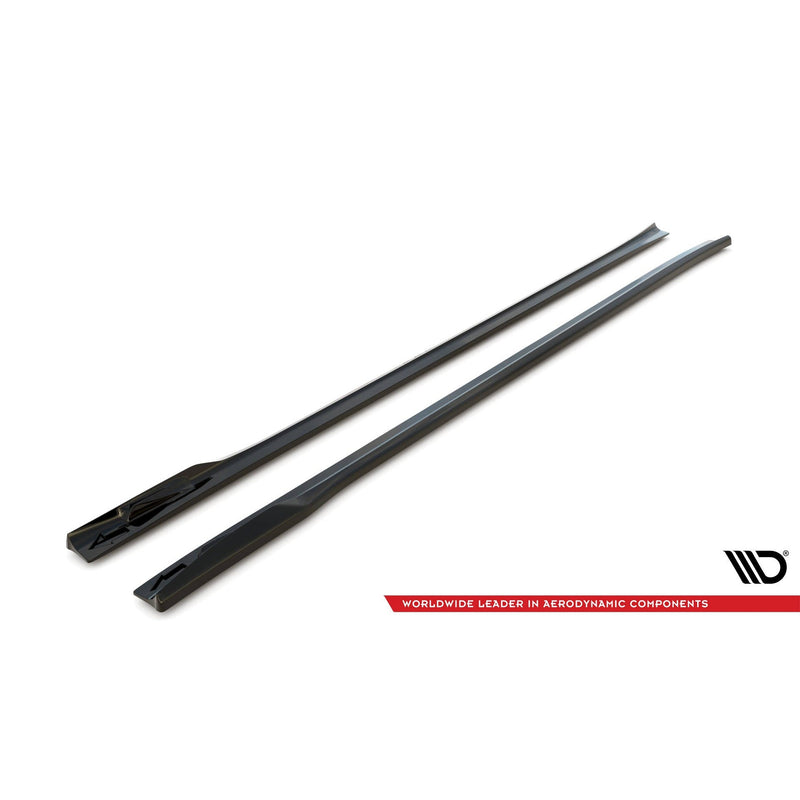 Maxton sideskørter til BMW X4 M-Pack G02 Facelift – blank sort – billede 5 af 6