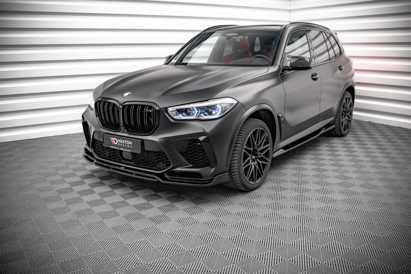 Maxton sideskørter til BMW X5M F95 / F95 Facelift – blank sort – billede 3 af 6