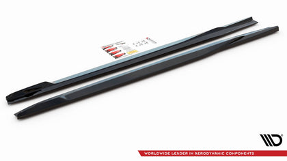 Maxton sideskørter til BMW X5M F95 / F95 Facelift – blank sort – billede 4 af 6