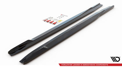 Maxton sideskørter til BMW X5M F95 / F95 Facelift – blank sort – billede 5 af 6