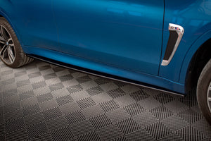 Maxton sideskørter til BMW X6 M F86 – blank sort – billede 2 af 5