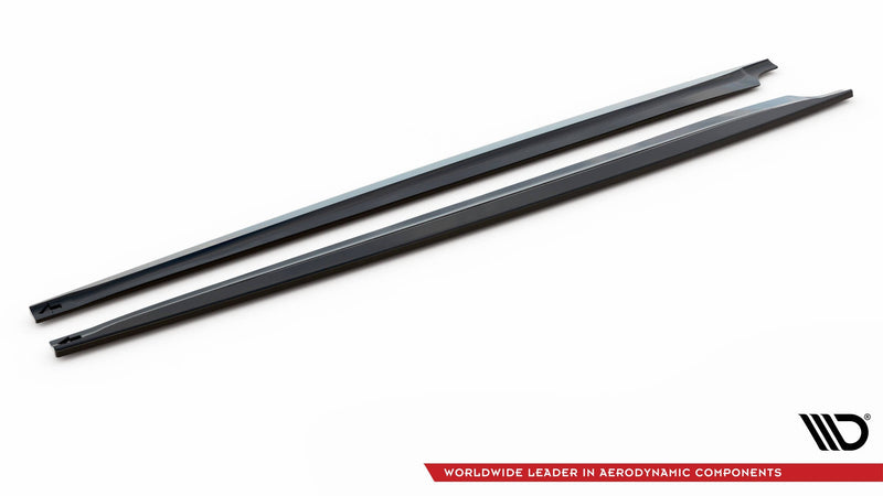 Maxton sideskørter til BMW X6 M F86 – blank sort – billede 4 af 5