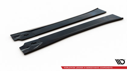 Maxton sideskørter til BMW i3 S Mk1 Facelift – blank sort – billede 4 af 5