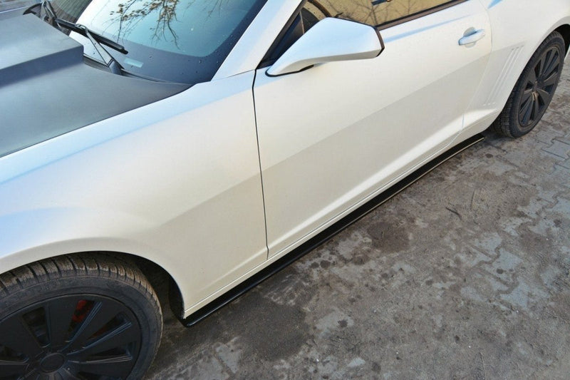 Maxton sideskørter til Chevrolet Camaro SS / Standard Mk5 – blank sort – billede 1 af 7