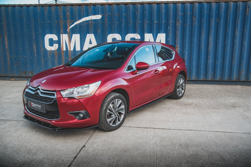 Maxton sideskørter til Citroen DS4 – blank sort – billede 2 af 6