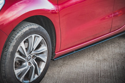 Maxton sideskørter til Citroen DS4 – blank sort – billede 3 af 6
