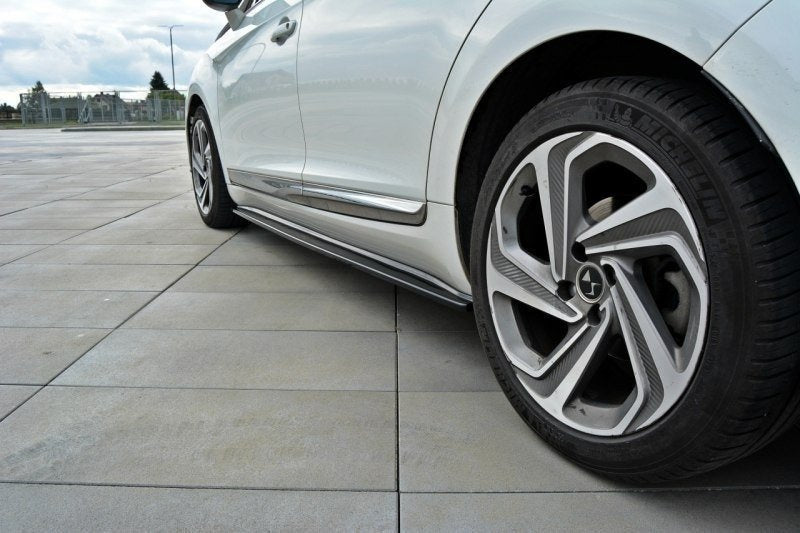 Maxton sideskørter til Citroen DS5 – blank sort – billede 5 af 8