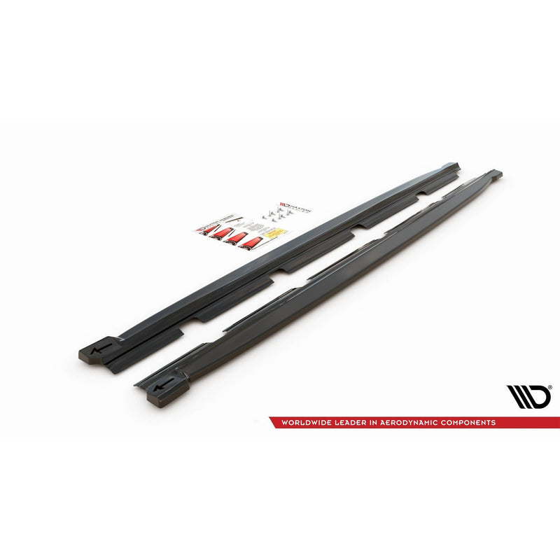 Maxton sideskørter til Cupra Ateca Mk1 / Mk1 Facelift – blank sort – billede 8 af 9