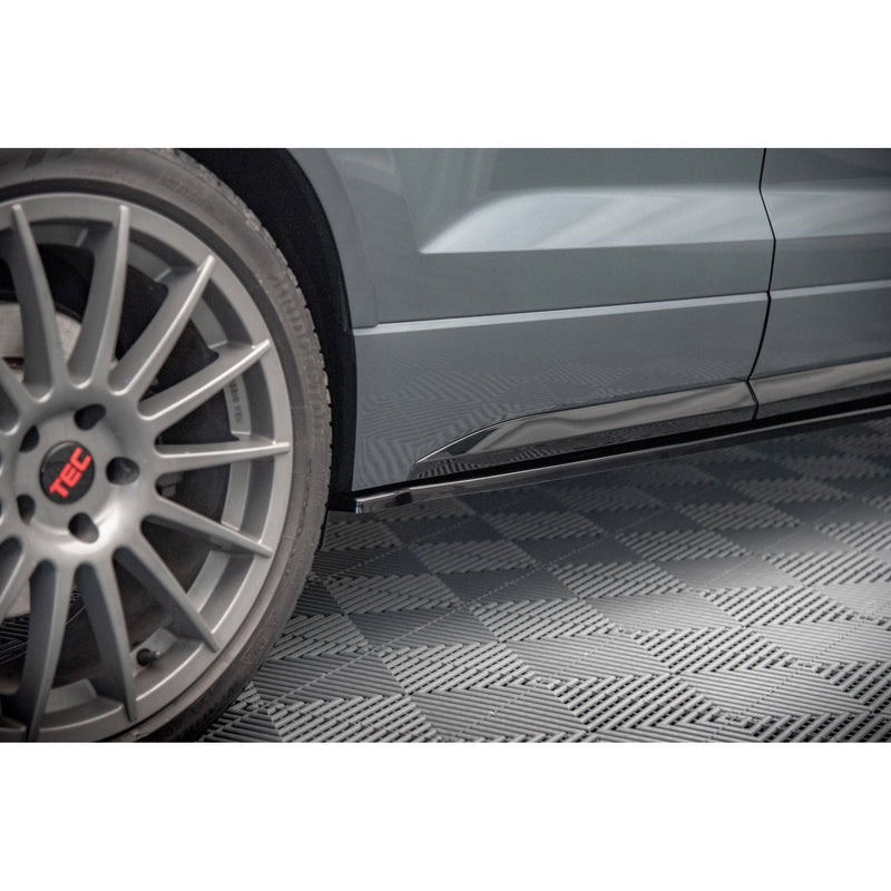 Maxton sideskørter til Cupra Ateca Mk1 / Mk1 Facelift – blank sort – billede 5 af 9