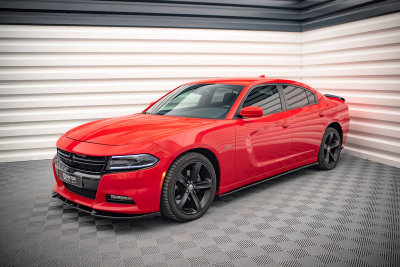 Maxton sideskørter til Dodge Charger RT Mk7 Facelift – blank sort – billede 2 af 6