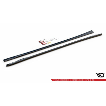 Maxton sideskørter til Dodge Charger RT Mk7 Facelift – blank sort – billede 4 af 6