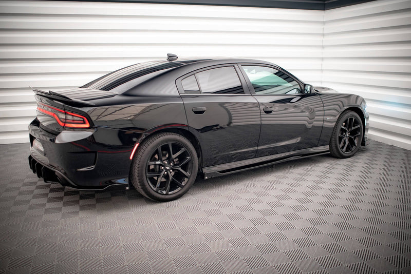 Maxton sideskørter til Dodge Charger SRT Mk7 Facelift – blank sort – billede 2 af 5
