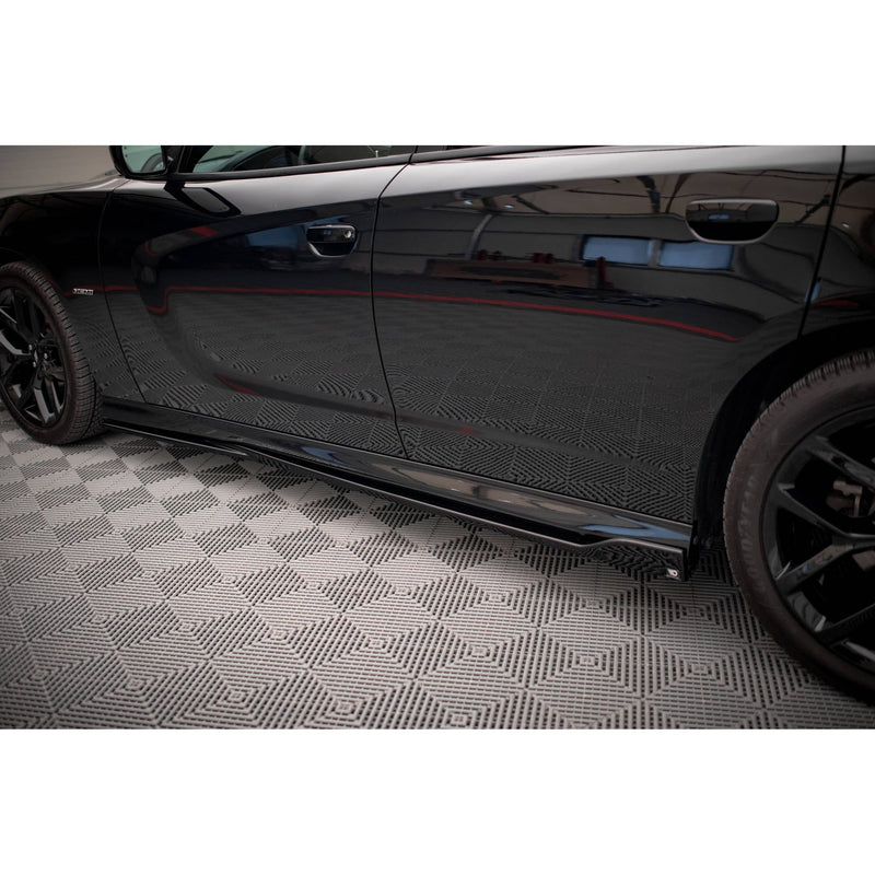 Maxton sideskørter til Dodge Charger SRT Mk7 Facelift – blank sort – billede 3 af 5