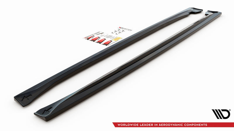 Maxton sideskørter til Dodge Durango RT Mk3 – blank sort – billede 5 af 6